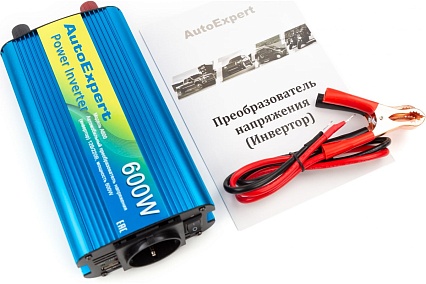 Автомобильный преобразователь напряжения Autoexpert (инвертор) A600