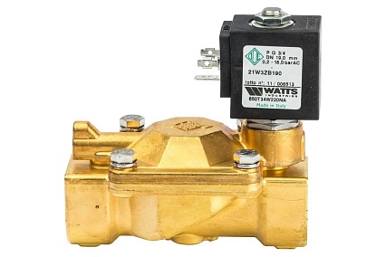 Мембранный электромагнитный клапан Watts Н.З. 3/4 850T 230V 25bar 10023642