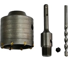 Ударная буровая коронка по бетону 68 мм, SDS-plus HorsAY Hard 160902