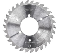 Диск пильный DIA подрезной 160x55x4.3-5.2/3.5 мм, Z30, KO-F Surrey TL00001108