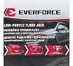 Домкрат подкатной гидравлический низкопрофильный с поворотной ручкой EVERFORCE 3т EF-T825010(60738)