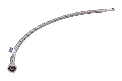Подводка для смесителей СТМ сталь, 1/2xM10x60 см., длинный штуцер CWFLS060