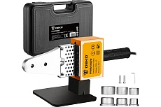 Аппарат для сварки полипропиленовых труб PPWM1600W Deko в пластиковом кейсе, 3 насадки (20-32 мм) 063-4203