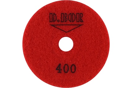 Алмазный гибкий шлифовальный круг STONE-DRY 100 мм, №400 D.BOR D-S-D-100-0400