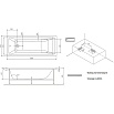 Акриловая ванна Am.Pm Gem W93A-160-070W-A 160x70 см