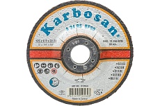 Диск шлифовальный по металлу 125х6.4х22 мм Karbosan KAR-910560