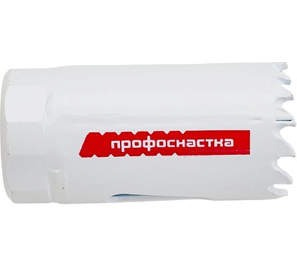 Коронка биметаллическая крупный зуб (25 мм, 38 мм, HSSE, М42) №012 Профоснастка 80101012