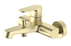 Смеситель для ванны Aquatek Оберон AQ1240BG шлифованное золото