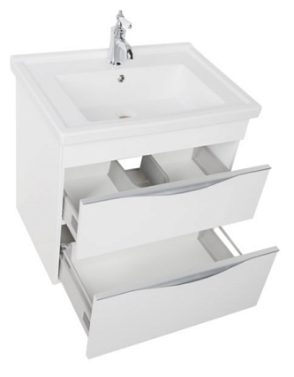 Тумба с раковиной Aquanet Эвора 70 см