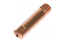 Наконечник токопроводящий Cu-E, М6x25 мм, 0.6 мм для горелок mig/mag Энаргит Cu-E-M6X25X06