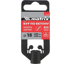 Бур по бетону (18x600х550 мм; SDS-plus) Matrix 71068