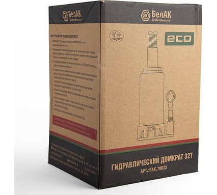 Гидравлический домкрат БелАК 32 т, ECO БАК.70022