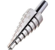 Сверло ступенчатое (6-20 мм, 70 мм, HSS-G) по металлу D.BOR 48502A0W2D