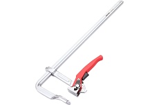 Цельнометаллическая струбцина REKON RF03-500-140 c храповиком 58124