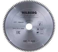 Диск пильный по дереву Industrial (400х50 мм; 100Т) Hilberg HW430