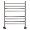 Полотенцесушитель водяной Point PN05156SP П7 50x60, с полкой, хром