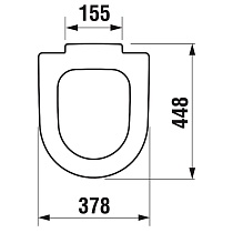 Крышка-сиденье Jika Olymp 9328.4.300.000.1 Soft Close