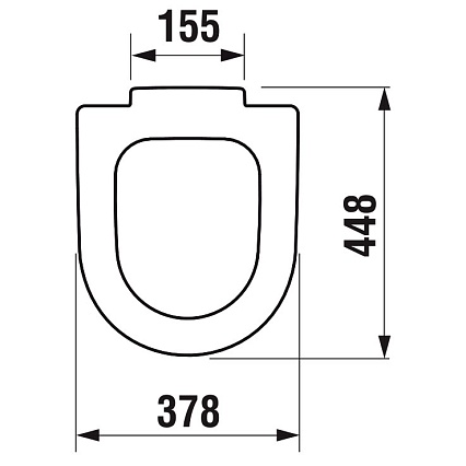 Крышка-сиденье Jika Olymp 9328.4.300.000.1 Soft Close