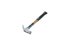 Молоток-гвоздодер Тундра боек с магнитом, фибергласовая 2К рукоятка, 250 г 882010