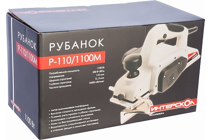 Электрический рубанок Интерскол Р-110/1100М 49.1.0.12