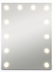 Зеркало гримерное Континент Бриджит 60x80 см с подсветкой ЗГП03