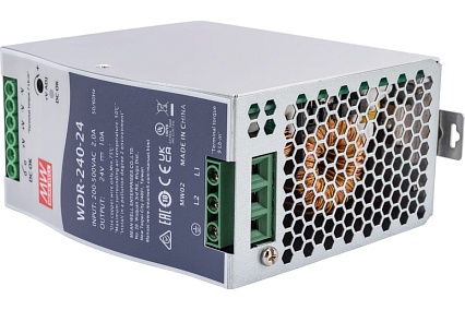 Источник питания Mean Well AC/DC WDR-240-24 240Вт Т00302347