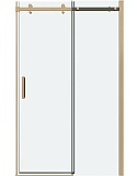 Душевая дверь Grossman Classic 100x195 прозрачное, золото сатин 100.K33.04.100.32.00