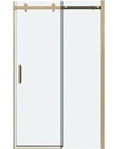 Душевая дверь Grossman Classic 100x195 прозрачное, золото сатин 100.K33.04.100.32.00