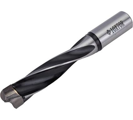 Сверло присадочное усиленное "глухое" (10x70 мм; S=10x20 мм; RH) ROTIS 412.1070R