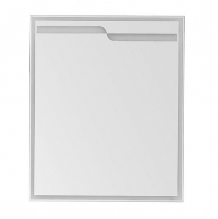 Зеркало Aquanet Модена 75 см белое