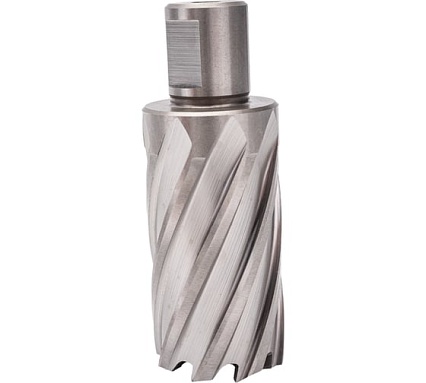 Сверло корончатое HSS по металлу (32х55/88 мм; Weldon 19) D.BOR CD-HSS-055-032-W