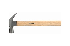 Молоток-гвоздодер Рокот 450 г, боек 27 мм, деревянная рукоятка 615-089