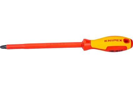 Отвертка для винтов с крестообразным шлицем Phillips Knipex KN-982404