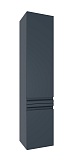Шкаф пенал Aquatek Вега 35 см серый матовый AQ70035R-MG