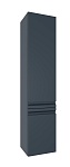 Шкаф пенал Aquatek Вега 35 см серый матовый AQ70035R-MG