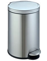 Ведро WeltWasser WW LORA MT 12L матовая сталь 10000013405