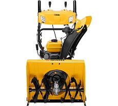 Бензиновая снегоуборочная машина Denzel sbm 610dt pro, 212cc, гусеницы, эл.старт, блок. дифф. 97657
