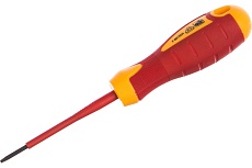 Шлицевая отвертка IEK EXPERT 2,5х0,4х75мм 1000В TSC-2SL-275