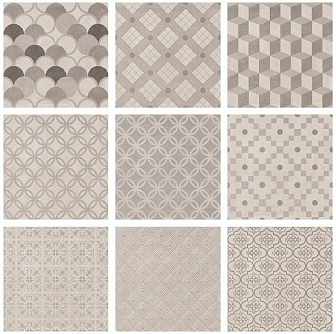 Керамогранит Kerama Marazzi Карнаби-стрит орнамент беж 20х20 см, SG1575N