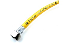 Газовый шланг TUBOFLEX 1/2&quot; ВР/ВР, 1.5 м, желтый 4828407