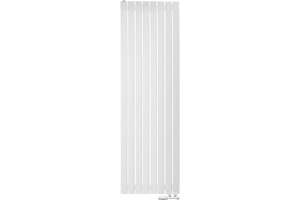 Вертикальный радиатор c нижним подключением, ARBIOLA Liner V 1800-36-08 VR, RAL 9016 матовый белый 254693