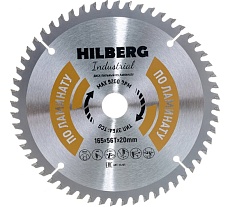 Диск пильный Industrial Ламинат (165x20 мм; 56Т) Hilberg HL165