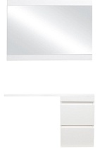 Зеркало Style Line Даллас 100 см, белая пленка