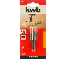 Зенкер по дереву и цветным металлам (20 мм; хвостовик 8 мм) KWB 7045-10