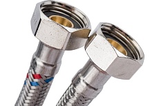 Подводка гибкая для воды с оплеткой из нержавеющей стали ELKA 1/2&quot; х 60 см в/в ИС.100912