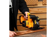 Циркулярная аккумуляторная пила Deko DKCS20 Laser 20В 165мм 1х2.0Ач 063-4205