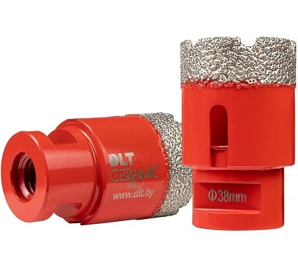 Коронка алмазная для плитки и камня CERAMIC PRO, 38 мм DLT 496