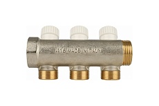 Регулирующий коллектор STOUT 1&quot;, 3 отвода 3/4&quot; ЕК RG008UJF58O77P