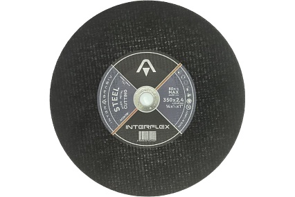 Отрезной круг STEEL AO36TBF 350x2.4x25.4 мм, 40 мм, Т41, металл Interflex 4078352410