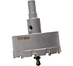Коронка по металлу 66 мм с пластинами ВК8 WOLFSTAR cw00047